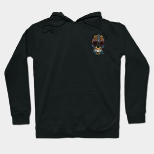 Dia De Los Muertos Calavera Sugar Skull Hoodie